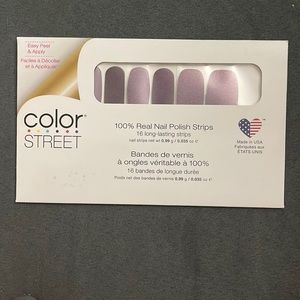 Color Street 100% Real Nail Polish Strips - Dark Matter